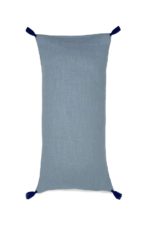 Coussin de relaxation - Lin bleu clair