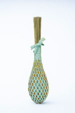 lavender wand green lace