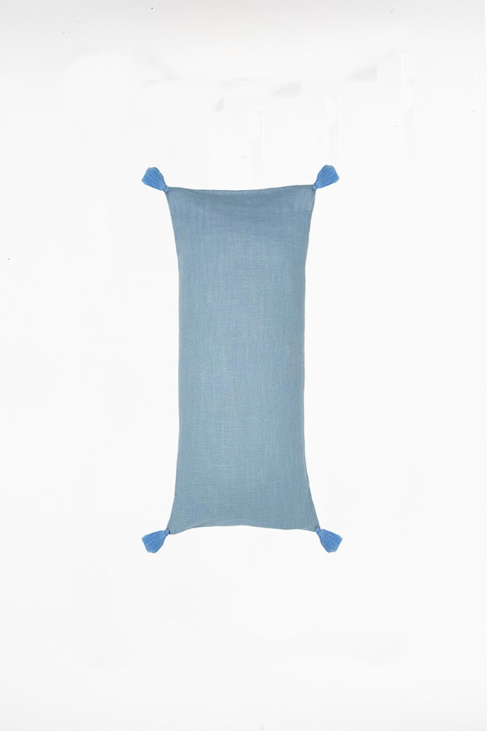 Relaxing eye pillow - Blue sky linen - Image 1