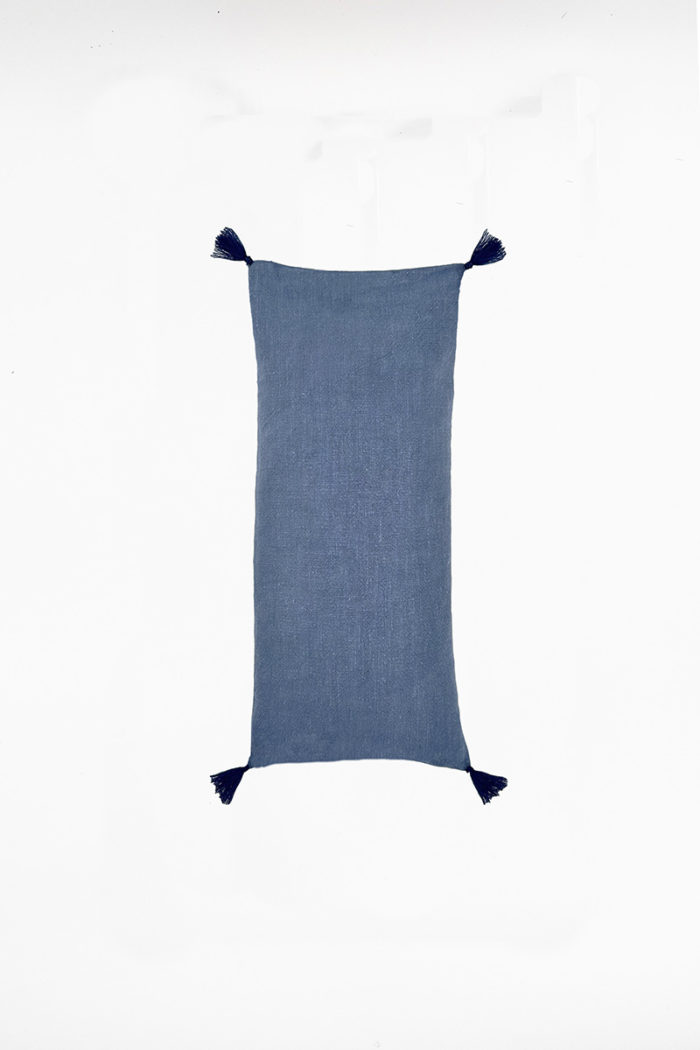 BANDEAUX LIN-Bleu mer Bandeau de relaxation - Lin bleu mer – Image 1