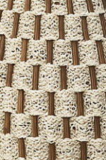 Fuseau de lavande coton - Dentelle blanche – Image 2