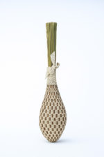 Fuseau de lavande coton - Dentelle blanche